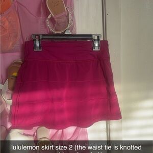 lululemon athletica Pink Skirt